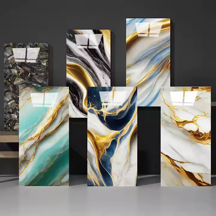 PET Marble Wall Sticker